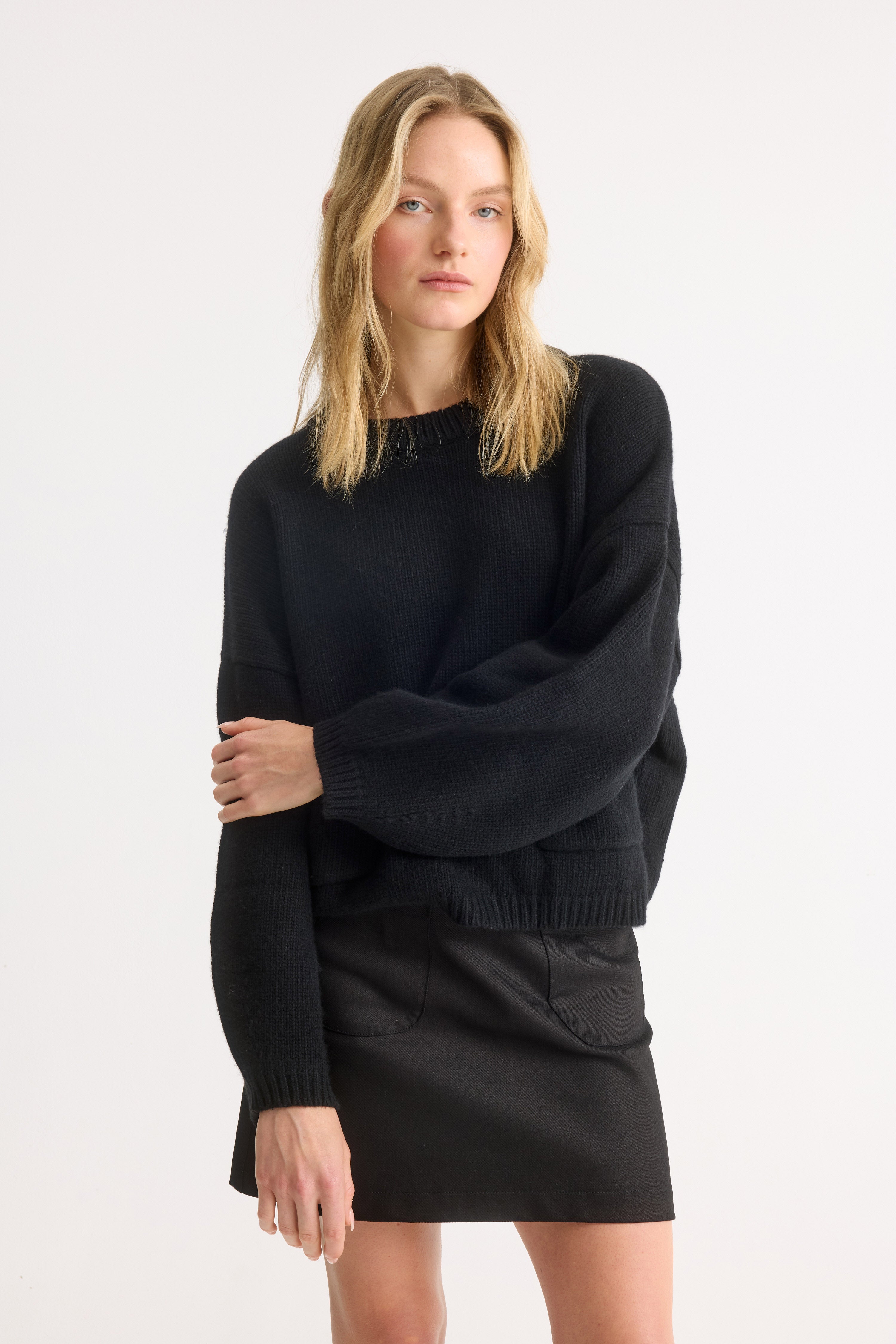 Odette Sweater - Black – Kuwaii