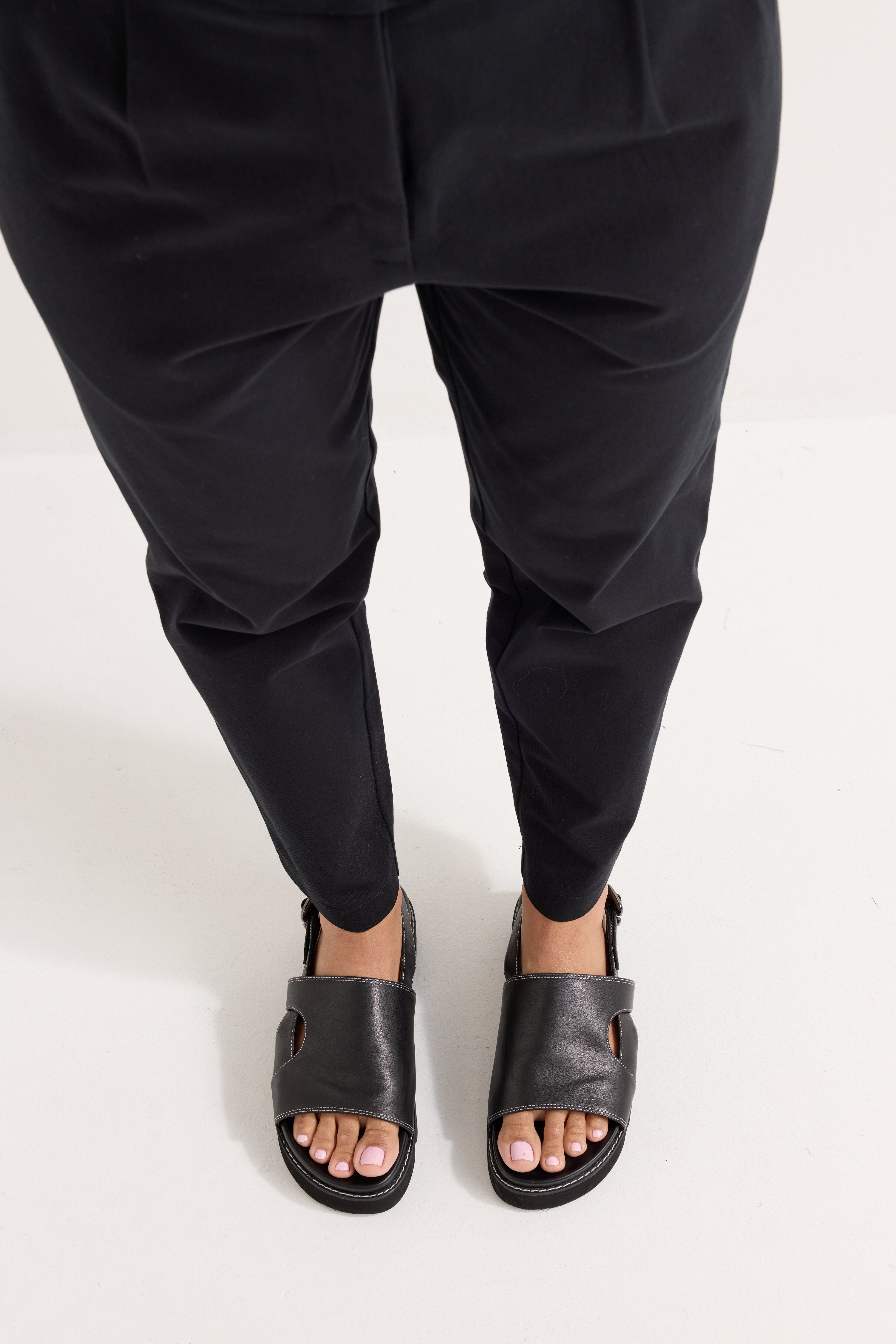 Kuwaii Sisko Sandal - Black